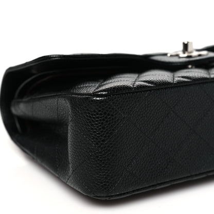 Chanel Caviar Quilted Small Double Flap Black 9 of 10