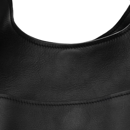 Prada Vitello Corsica Pocket Hobo Bag Black 8 of 10