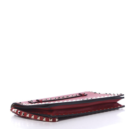 Valentino Garavani Nappa Rockstud Wristlet Clutch Rosso Valentino 3 of 6