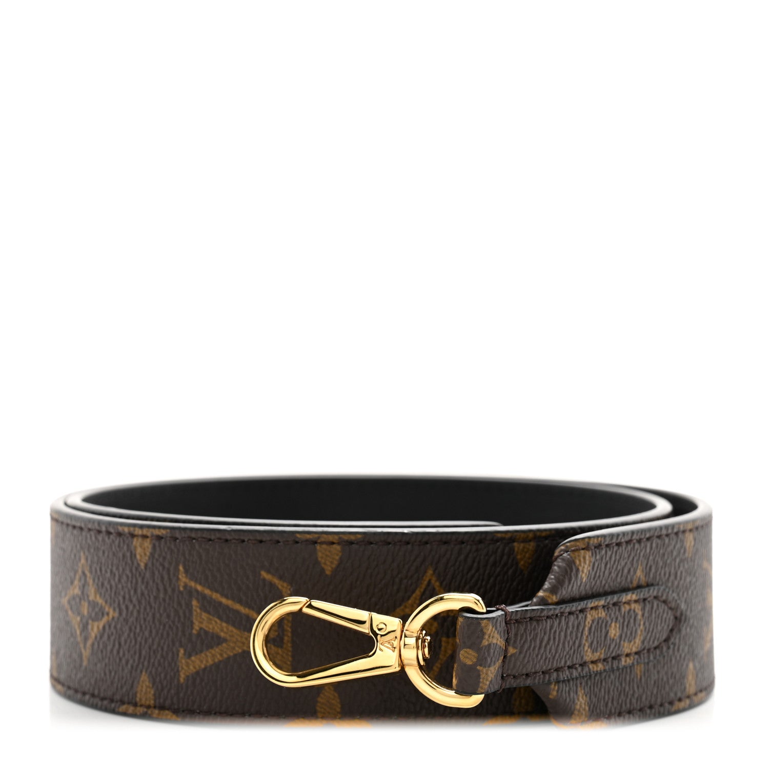 Louis Vuitton Monogram Bandouliere Shoulder Strap Black 1 of 4