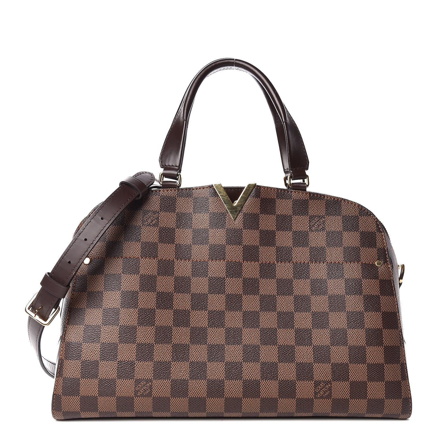Louis Vuitton Damier Ebene Kensington Bowling Bag 1 of 12