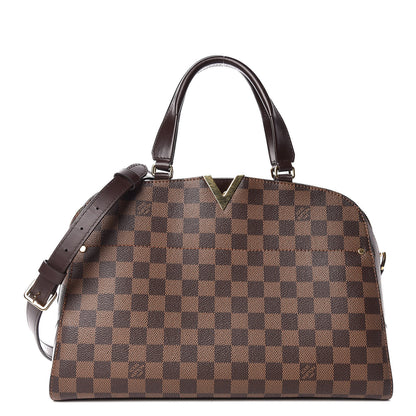 Louis Vuitton Damier Ebene Kensington Bowling Bag 1 of 12