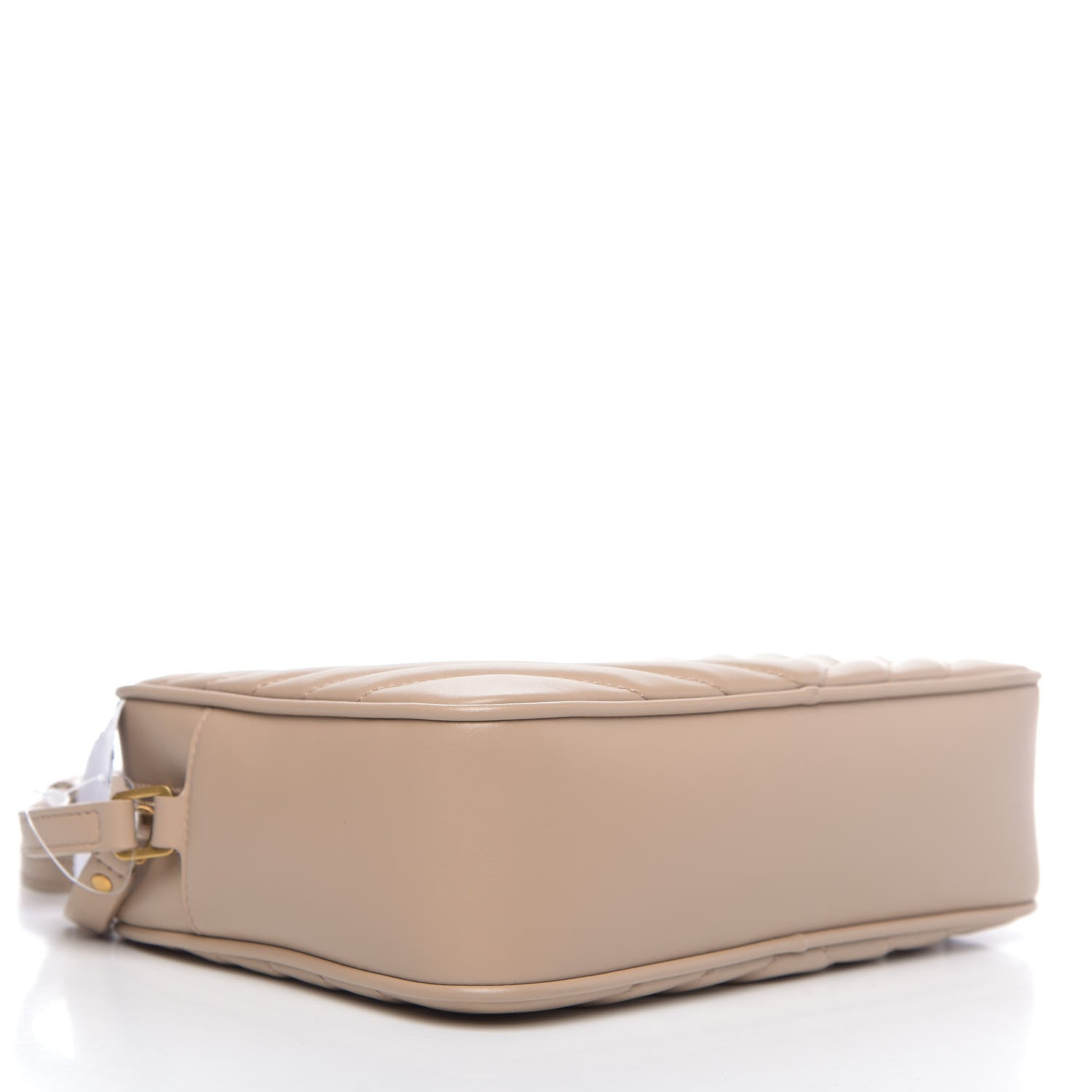 Saint Laurent Calfskin Matelasse Monogram Lou Camera Bag Dark Beige 4 of 8