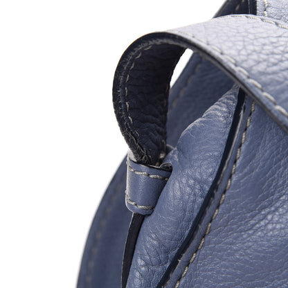 Chloe Calfskin Medium Marcie Round Crossbody Bag Street Blue 13 of 14
