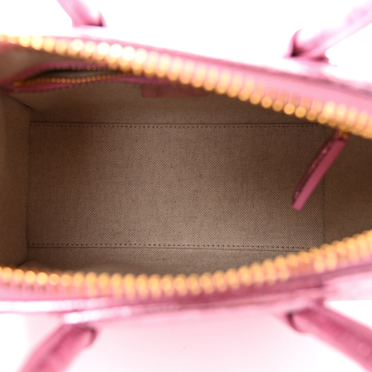 Laminated Lambskin Mini Antigona Silk Pink
