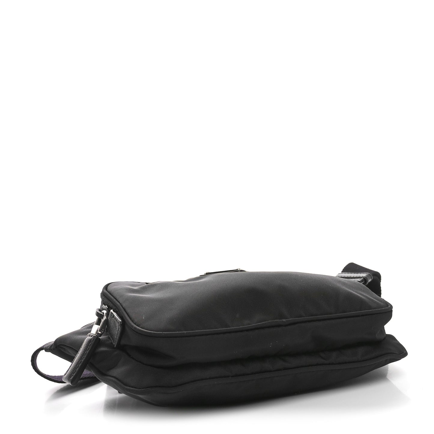 Re-Nylon Saffiano Belt Bag Black