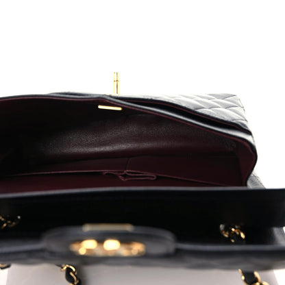 Chanel Caviar Quilted Small Double Flap Black 6 of 10