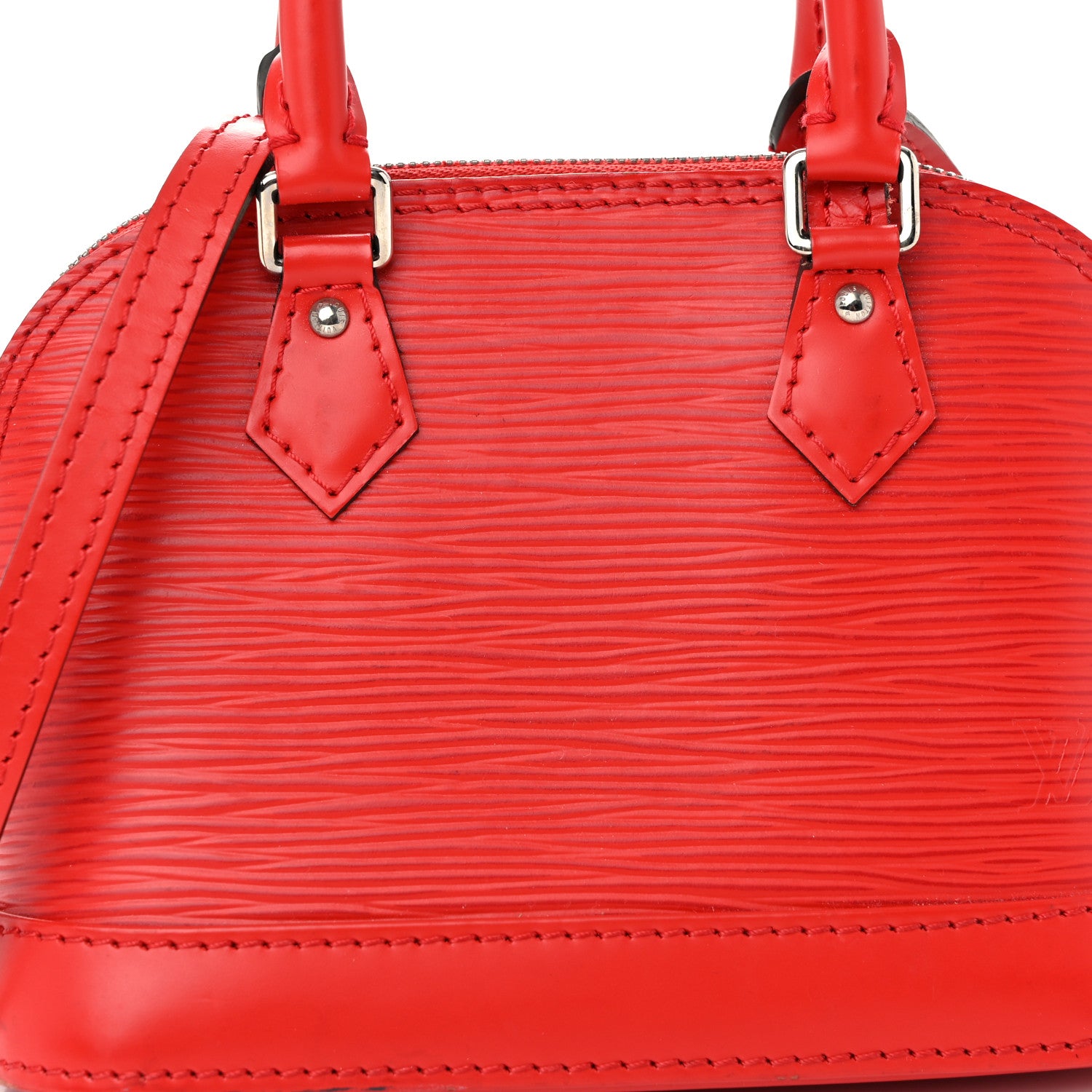 Louis Vuitton Epi Nano Alma Coquelicot 8 of 10