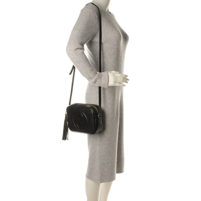 Gucci Pebbled Calfskin Small Soho Disco Bag Black 2 of 7