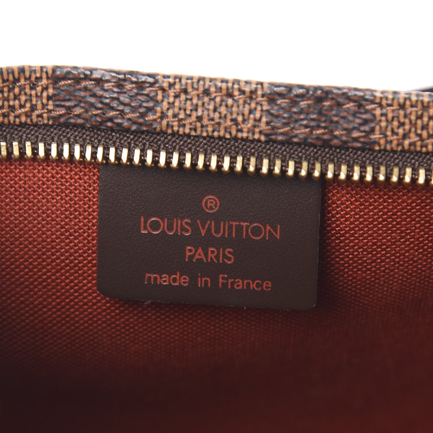 Louis Vuitton Damier Ebene Navona Pochette Accessories 6 of 10