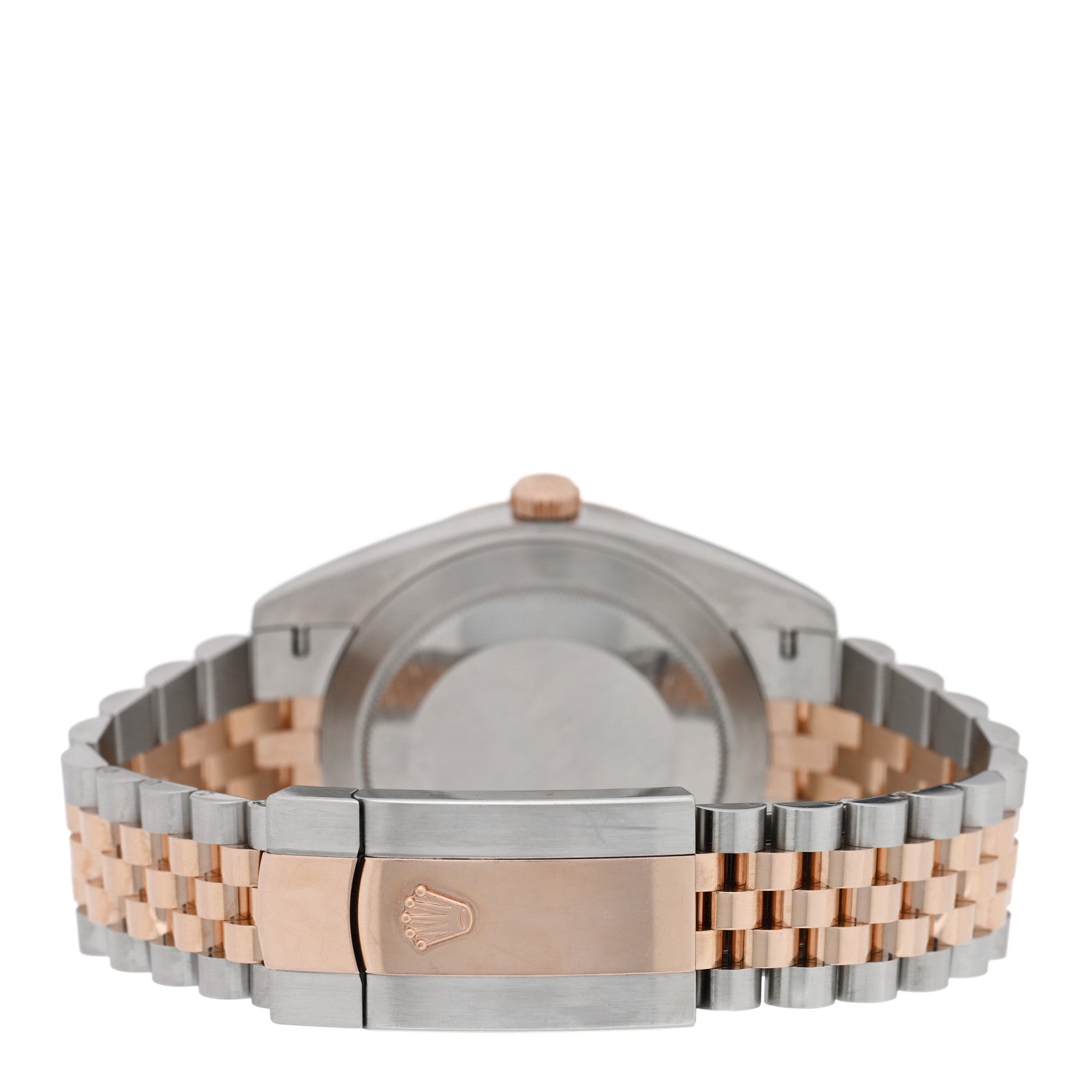 Rolex Stainless Steel 18K Everose Gold 41mm Oyster Perpetual Datejust Watch Sundust 126331 3 of 5