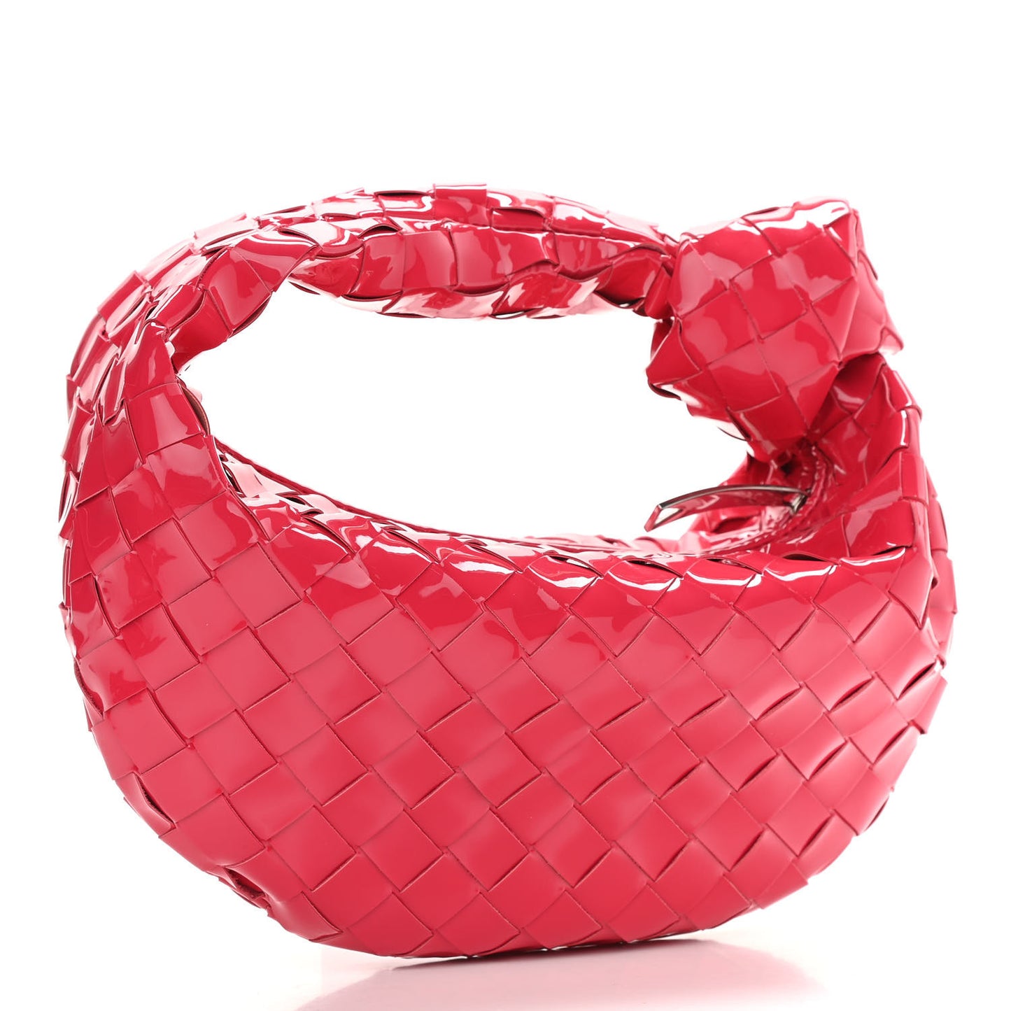 Patent Nappa Intrecciato Mini Jodie Candy Stripe