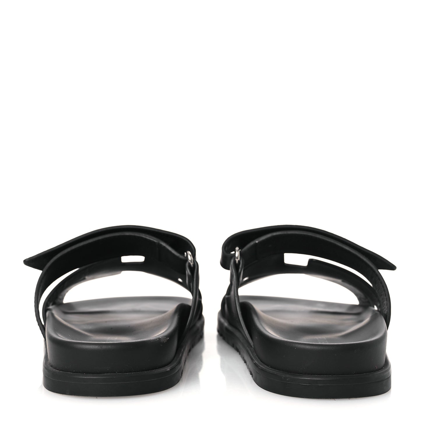 Calfskin Womens Chypre Sandals 38 Black