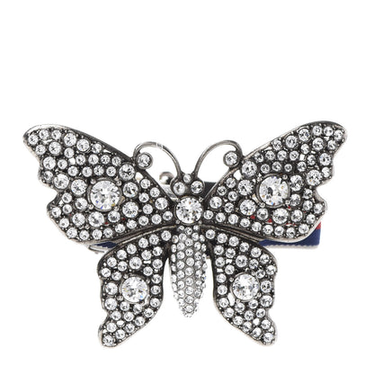 Gucci Web Crystal Butterfly Bracelet 1 of 7
