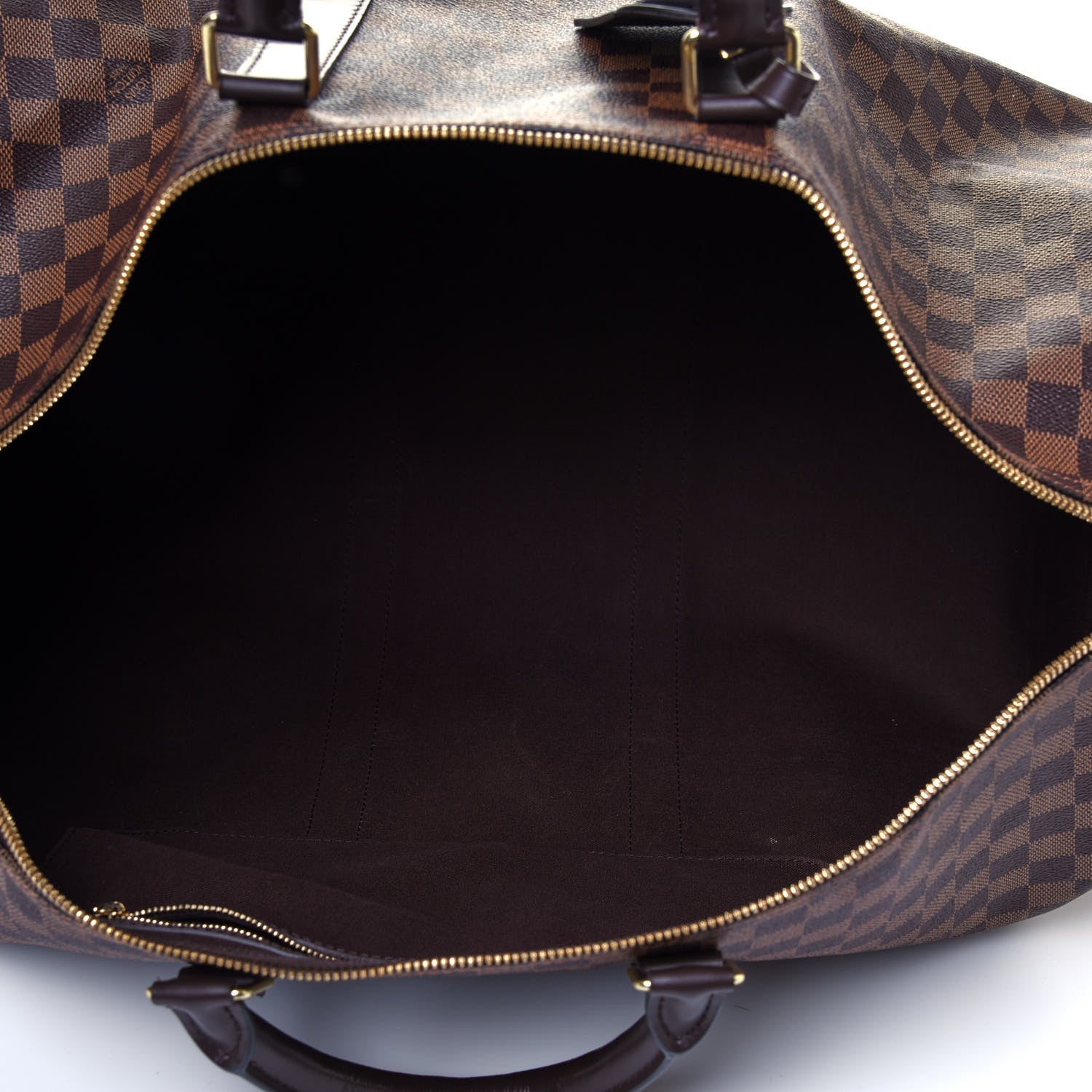 Louis Vuitton Damier Ebene Keepall Bandouliere 55 8 of 27