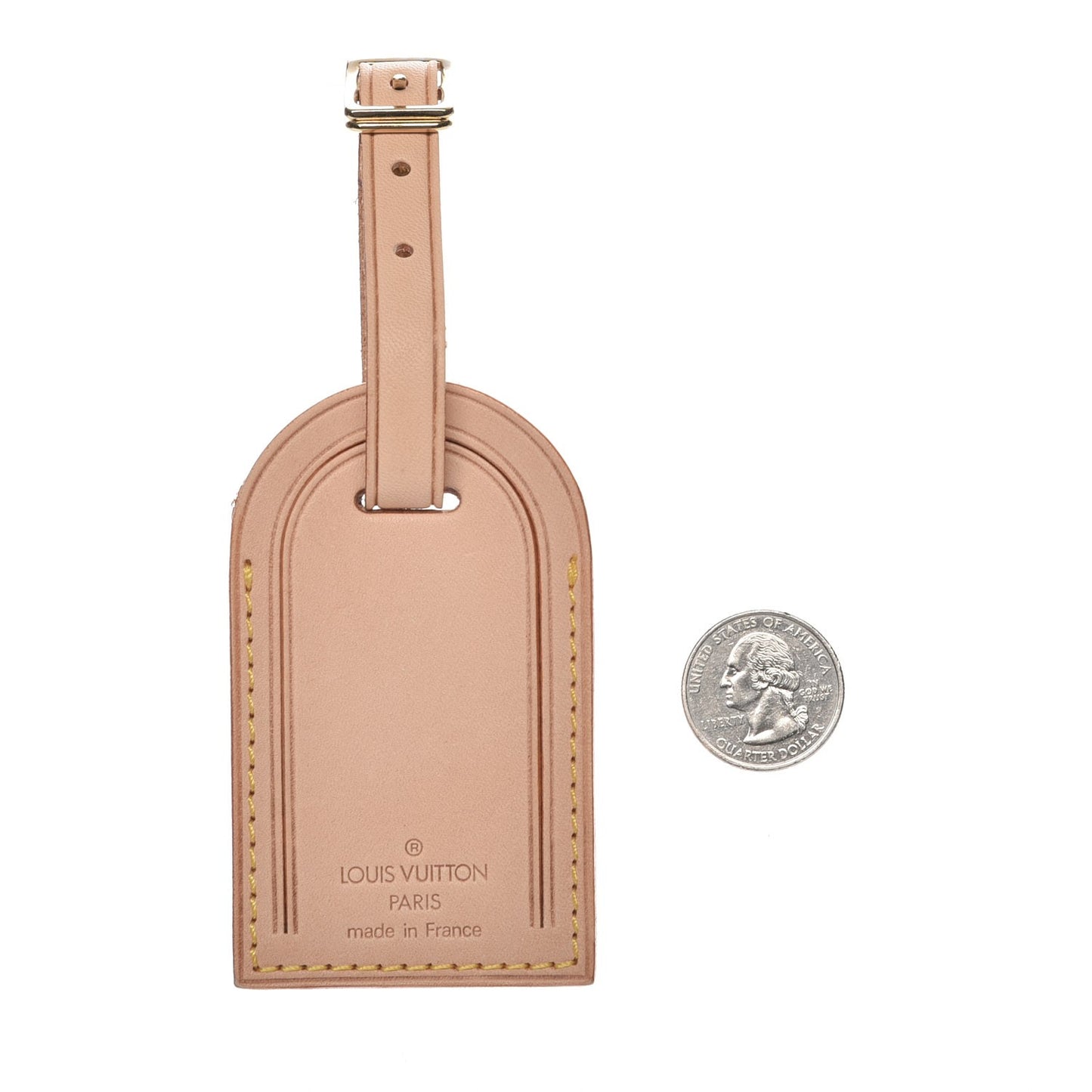 Vachetta Leather Luggage Tag