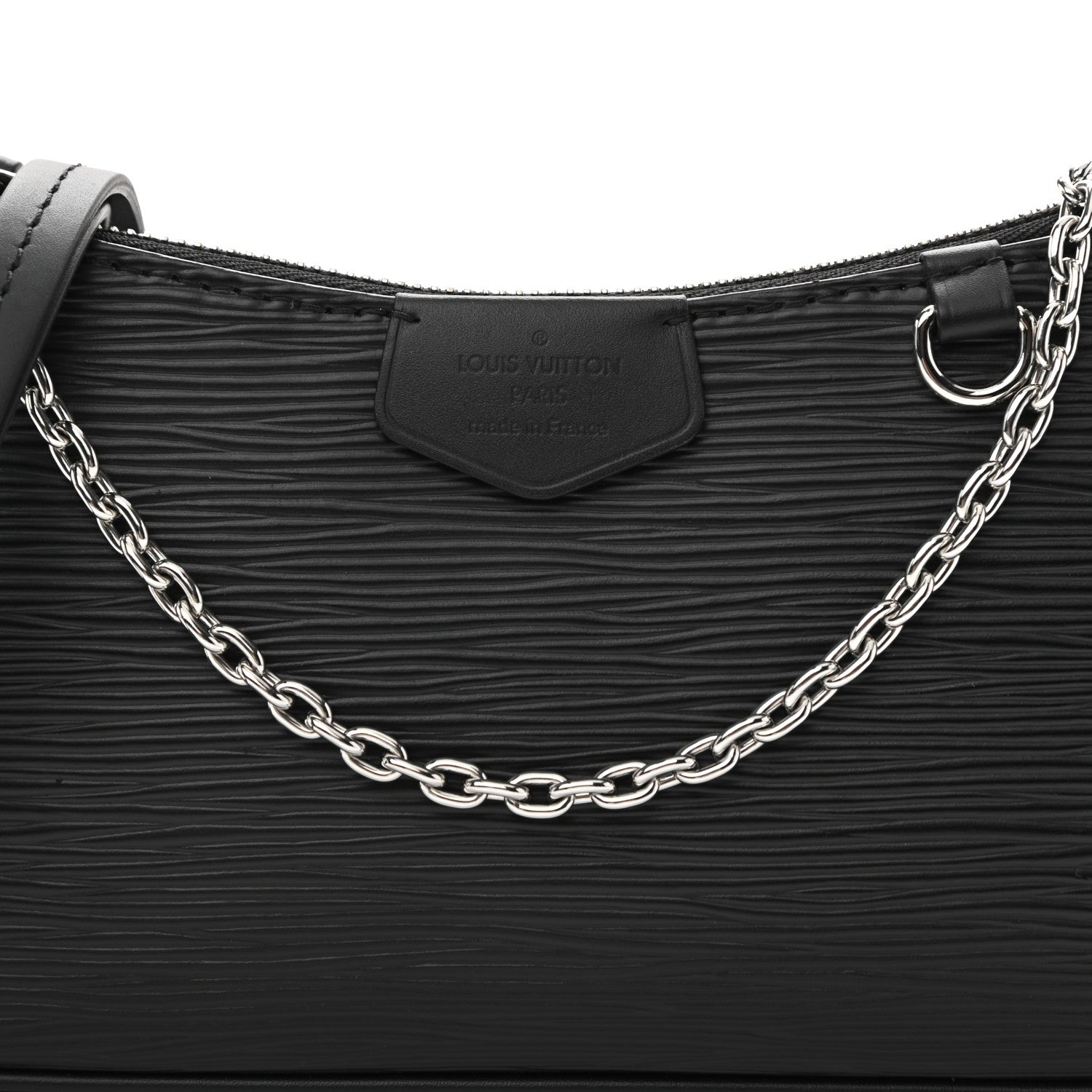 Louis Vuitton Epi Easy Pouch On Strap Black 7 of 9