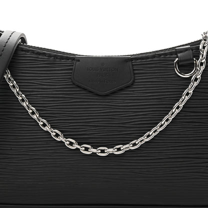 Louis Vuitton Epi Easy Pouch On Strap Black 7 of 9
