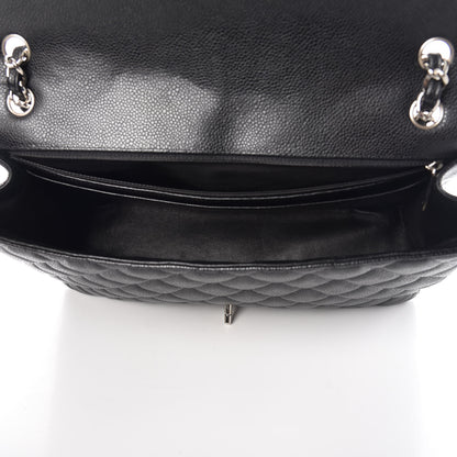 Chanel Caviar Quilted Maxi Single Flap Black 5 of 9