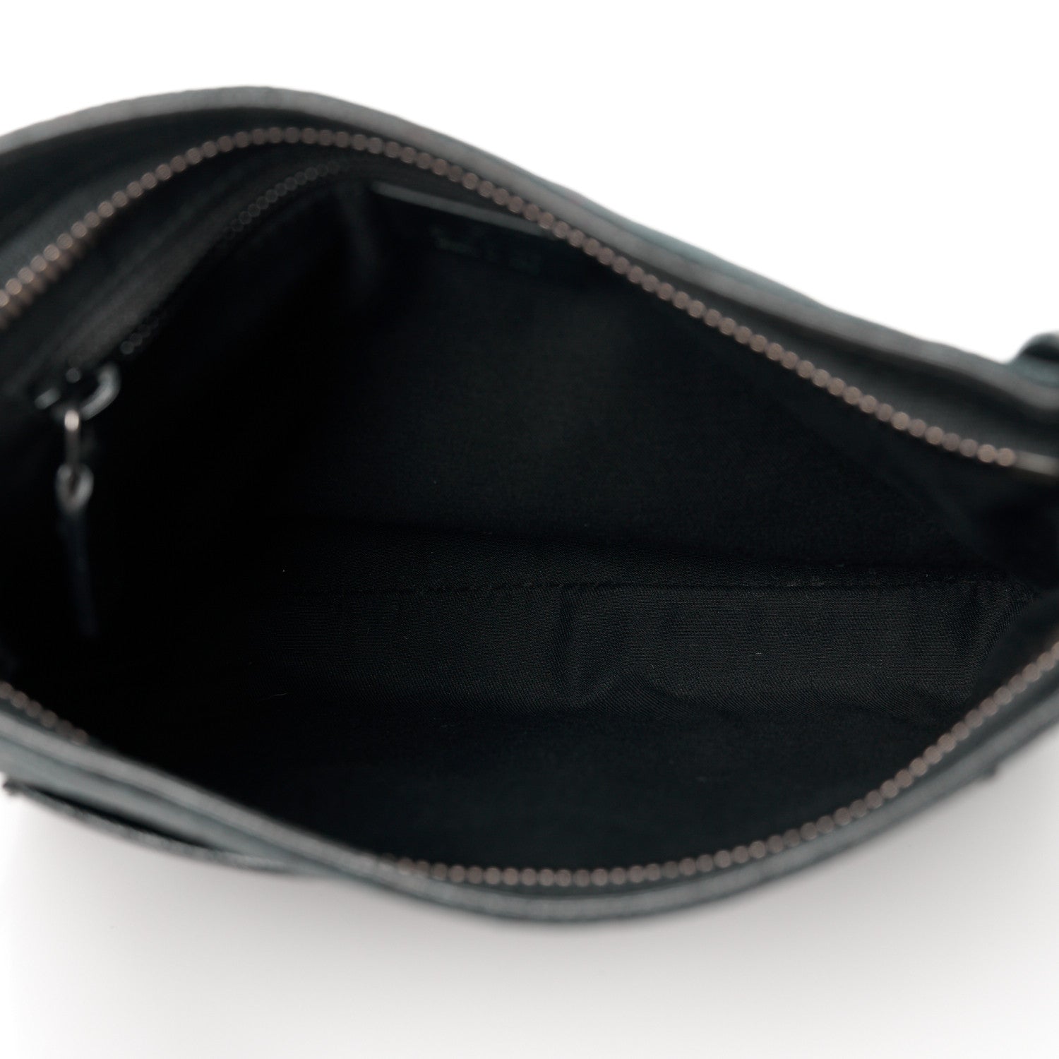 Gucci Monogram Flat Messenger Bag Black 5 of 11