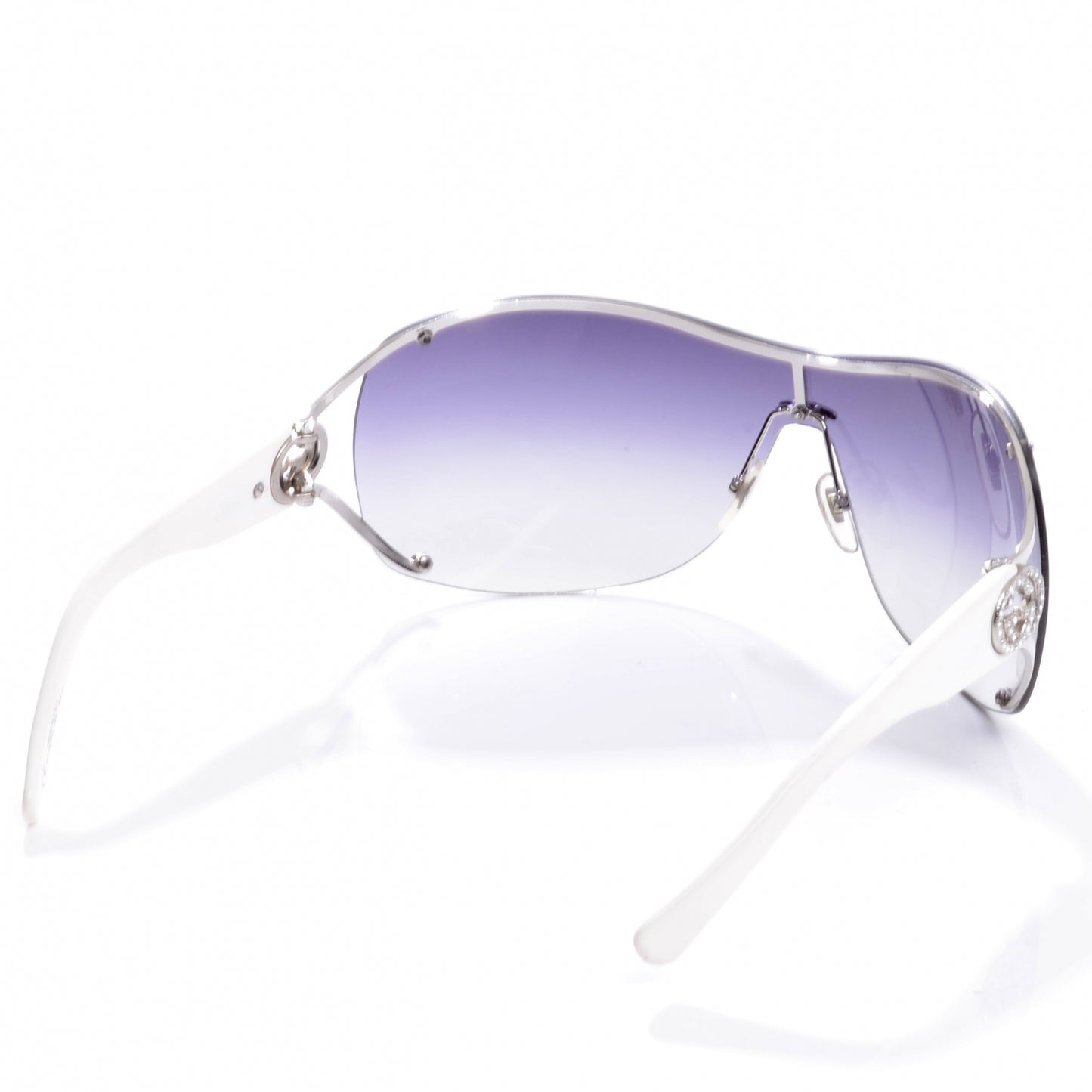 Frameless GG Logo Sunglasses GG 2808S White