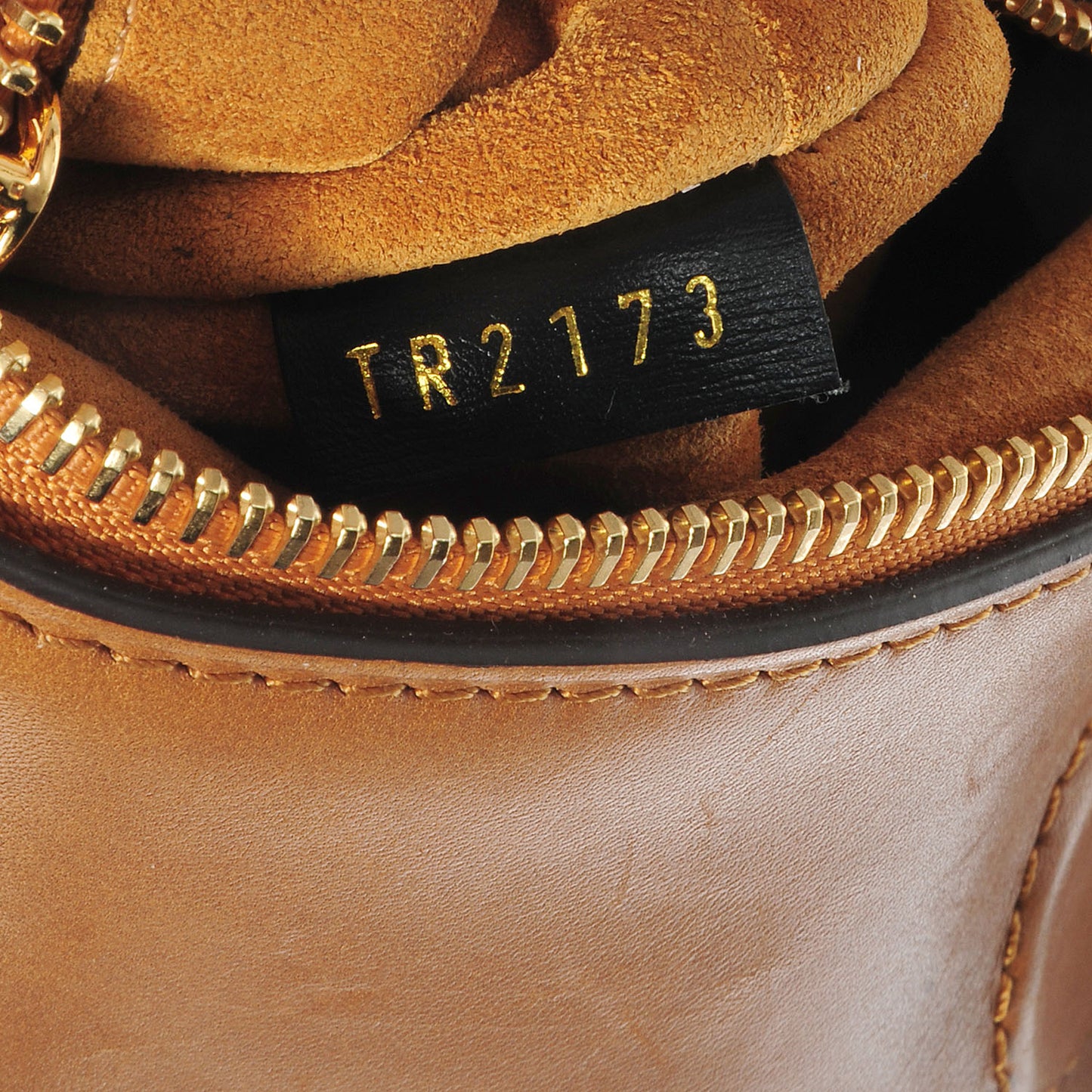 Monogram Cuir Orfevre Tote W PM Noisette