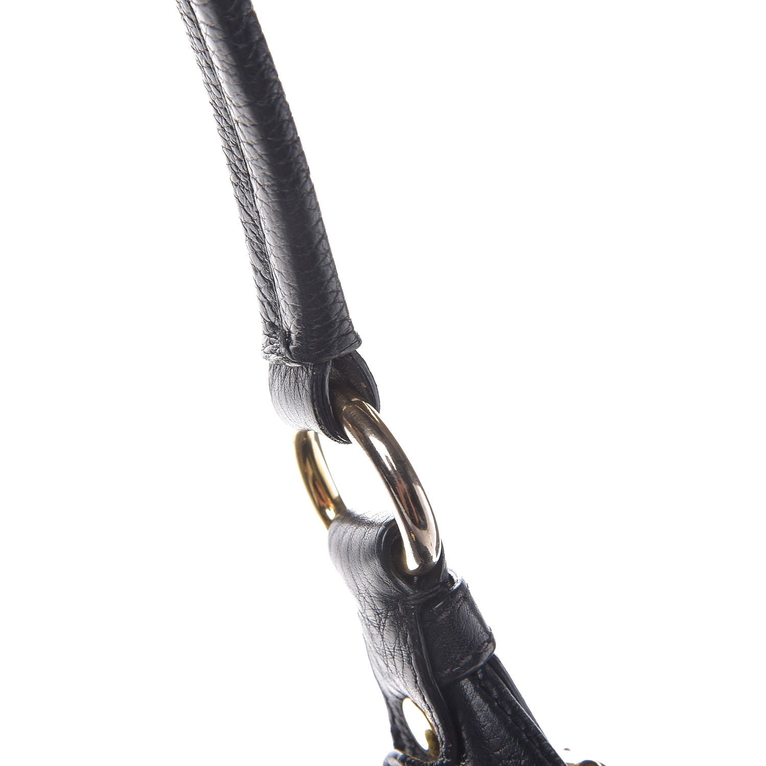 Prada Vitello Daino Hobo Black 8 of 8