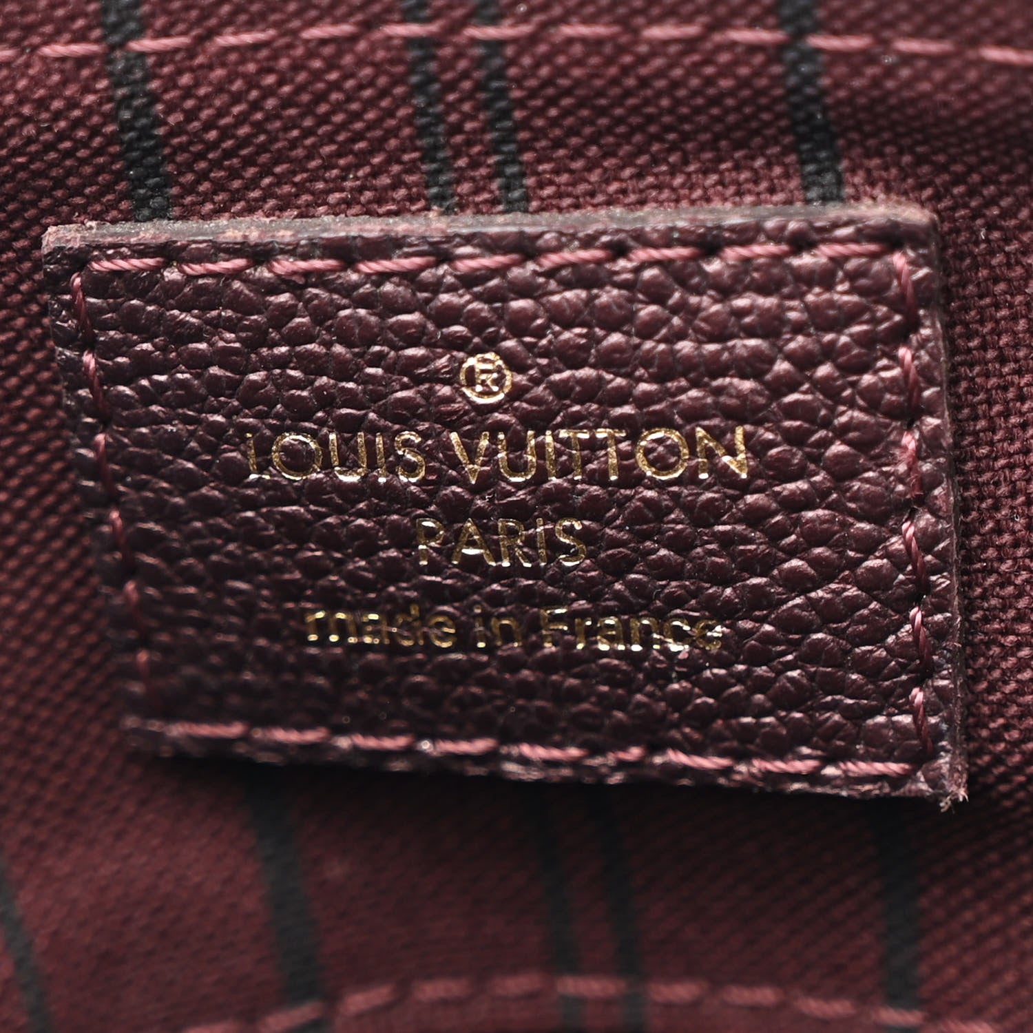Louis Vuitton Empreinte Speedy Bandouliere 25 Grenat 6 of 10