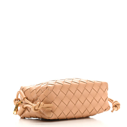 Bottega Veneta Nappa Intrecciato Mini Loop Camera Bag Almond 4 of 8