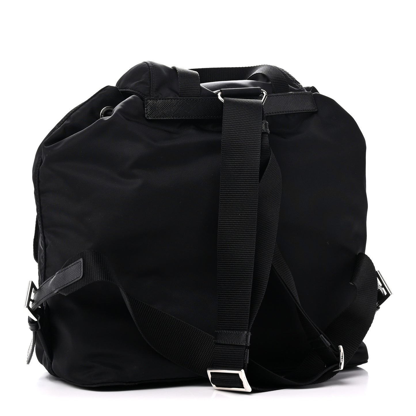 Nylon Vela Medium Backpack Black