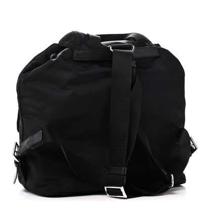 Prada Nylon Vela Medium Backpack Black 4 of 10