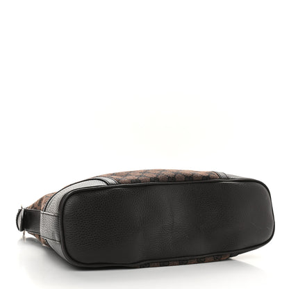 Gucci Monogram Hobo Dark Brown 4 of 9