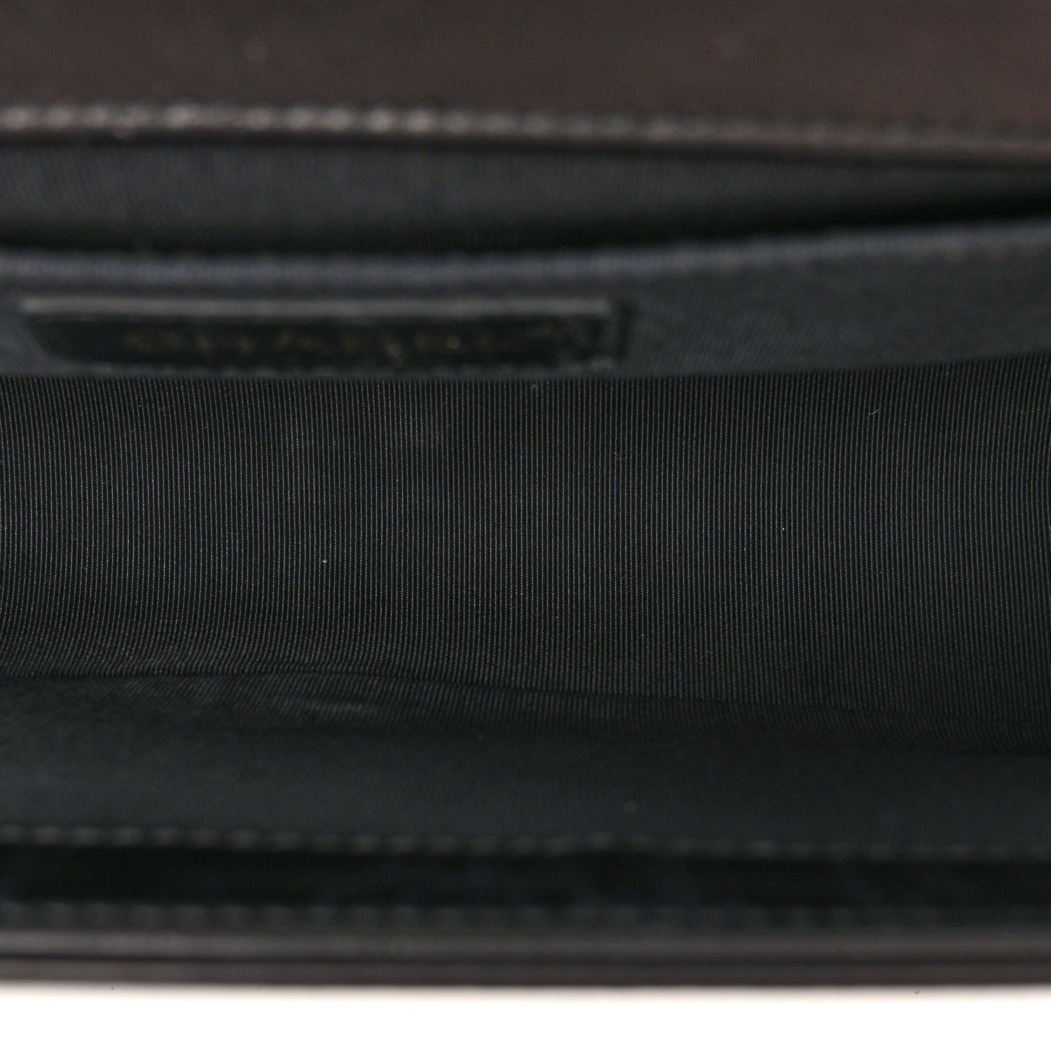Chanel Shearling Sheepskin Medium Boy Flap Black 5 of 11