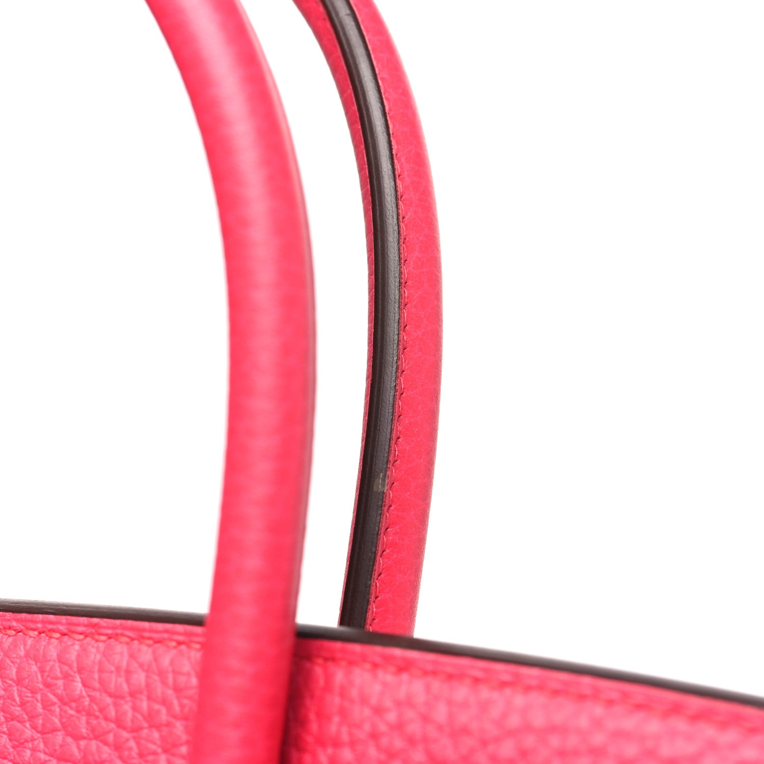 Hermes Taurillon Clemence Birkin 30 Rose Extreme 12 of 12