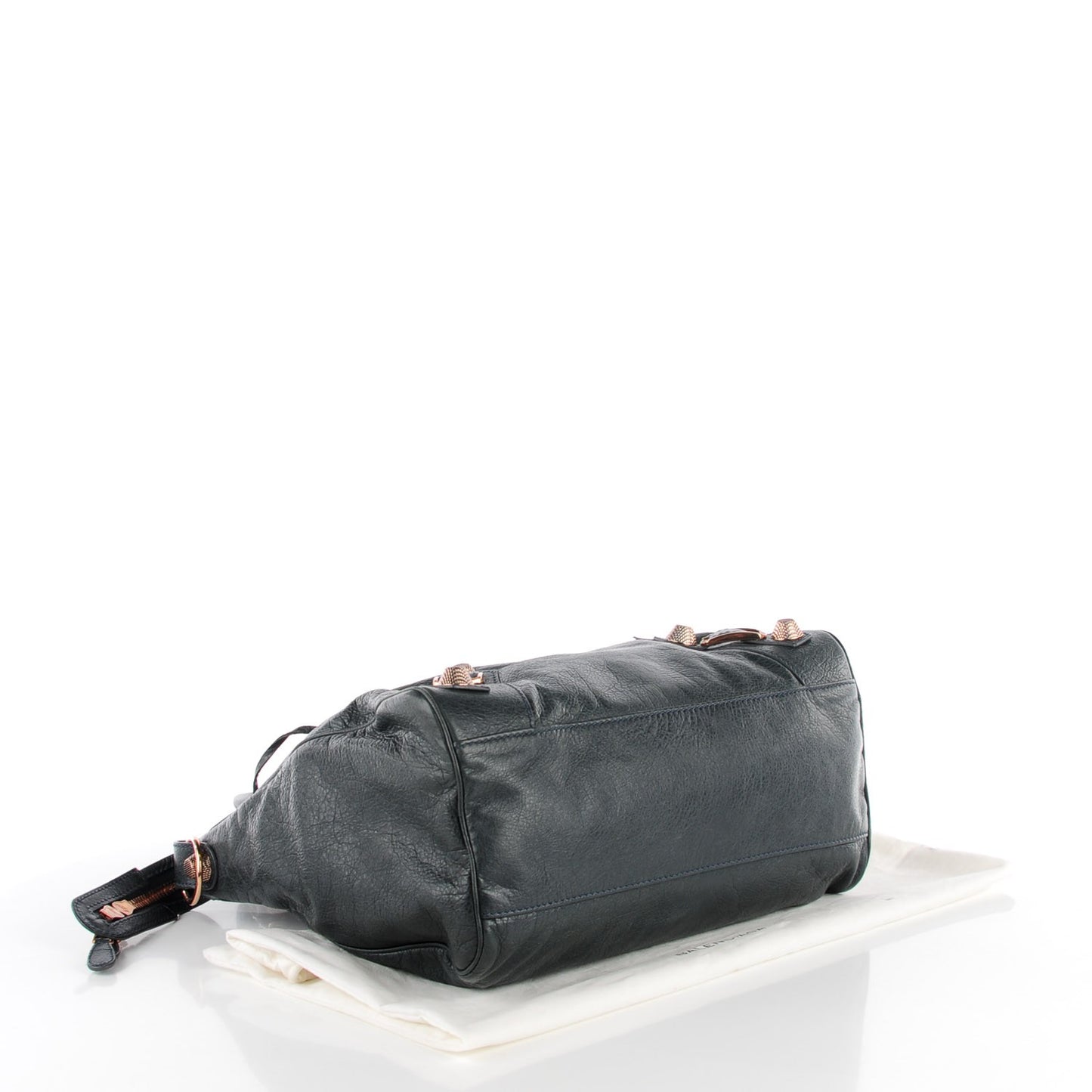 Agneau Giant 21 Rose Gold Hardware Velo Anthracite