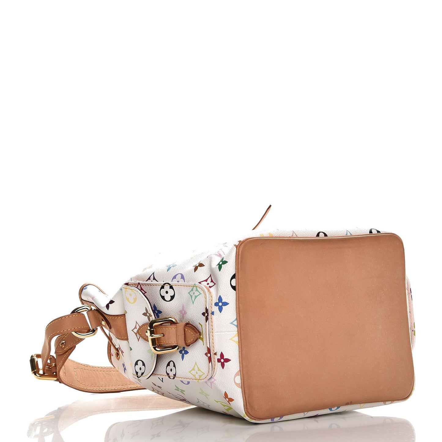 Monogram Multicolor Petit Noe White