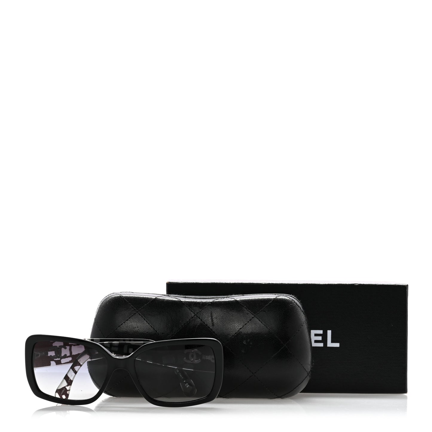 Acetate Square Sunglasses 5213 Black