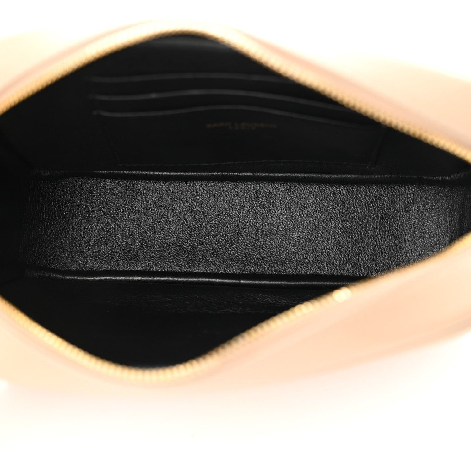 Saint Laurent Calfskin Matelasse Monogram Mini Lou Camera Bag Dark Beige 5 of 11