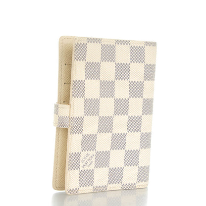 Louis Vuitton Damier Azur Small Ring Agenda Cover 3 of 7