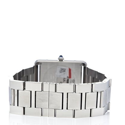 Cartier Stainless Steel 27mm Tank Solo Quartz Watch 4 of 9