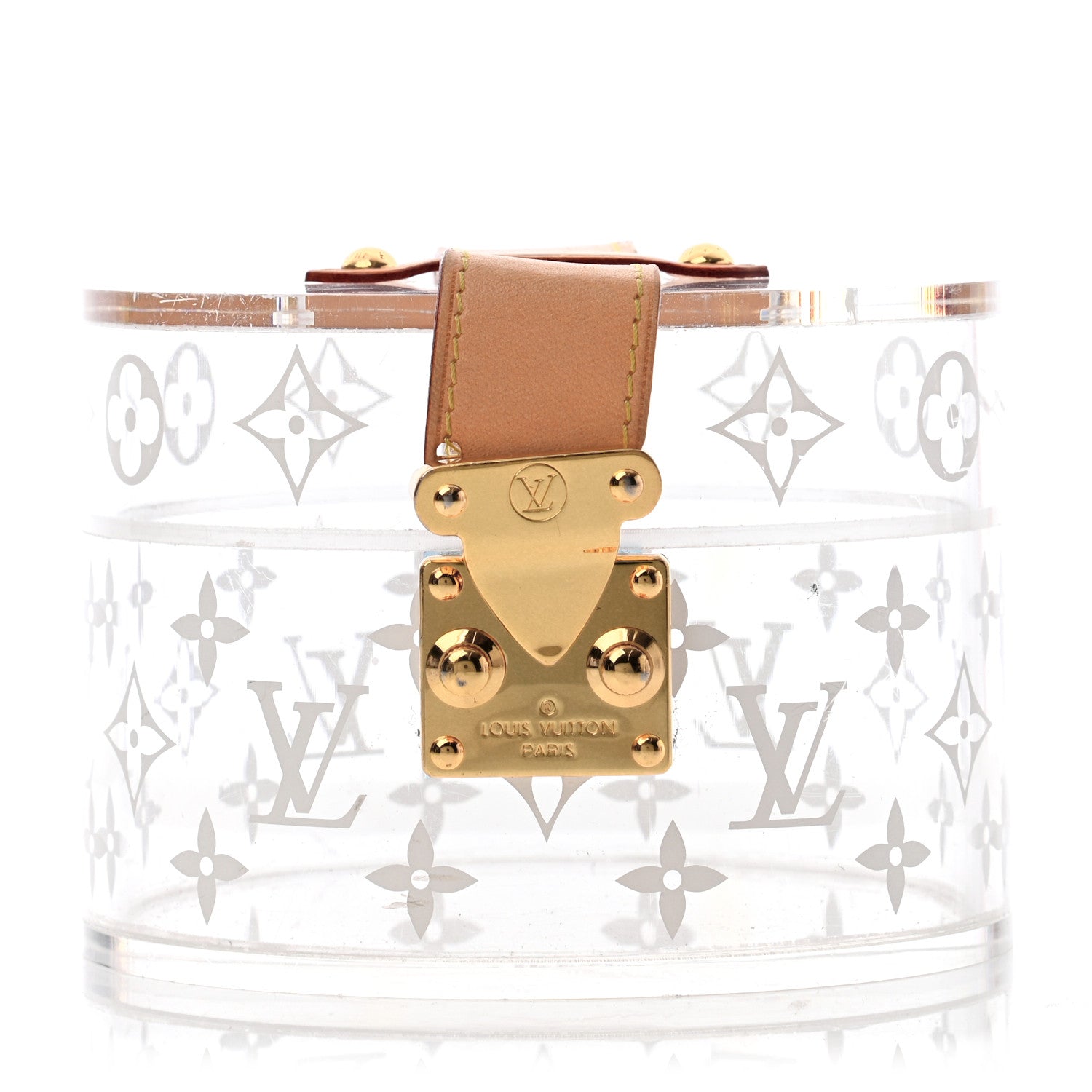 Louis Vuitton Transparent Plexiglass Box Scott 1 of 7