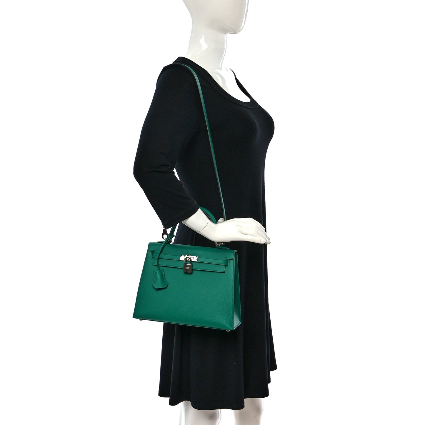 Epsom Kelly Sellier 25 Vert Jade