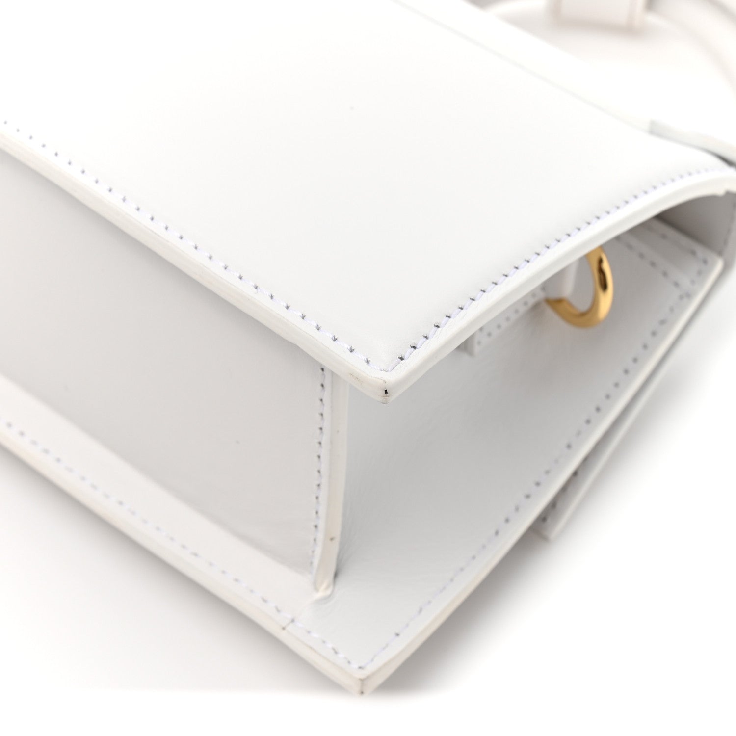 Jacquemus Smooth Calfskin Le Chiquito Noeud White 10 of 12