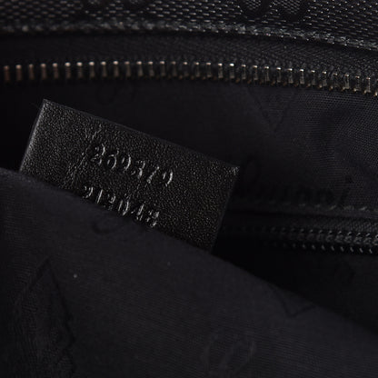 Gucci Imprime Monogram Web Medium 500 by Gucci Flat Messenger Bag Black 8 of 11