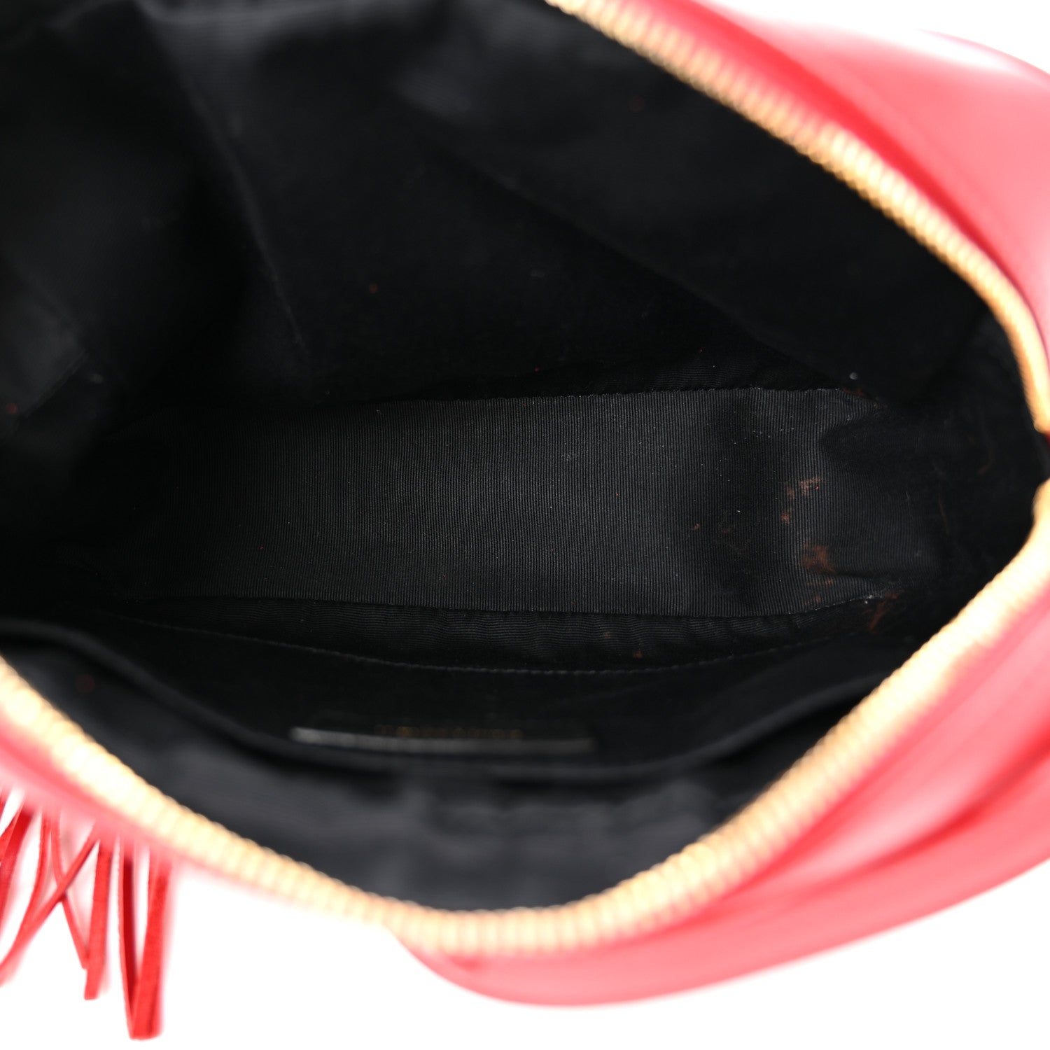 Saint Laurent Calfskin Matelasse Monogram Lou Camera Bag Opyum Red 5 of 14