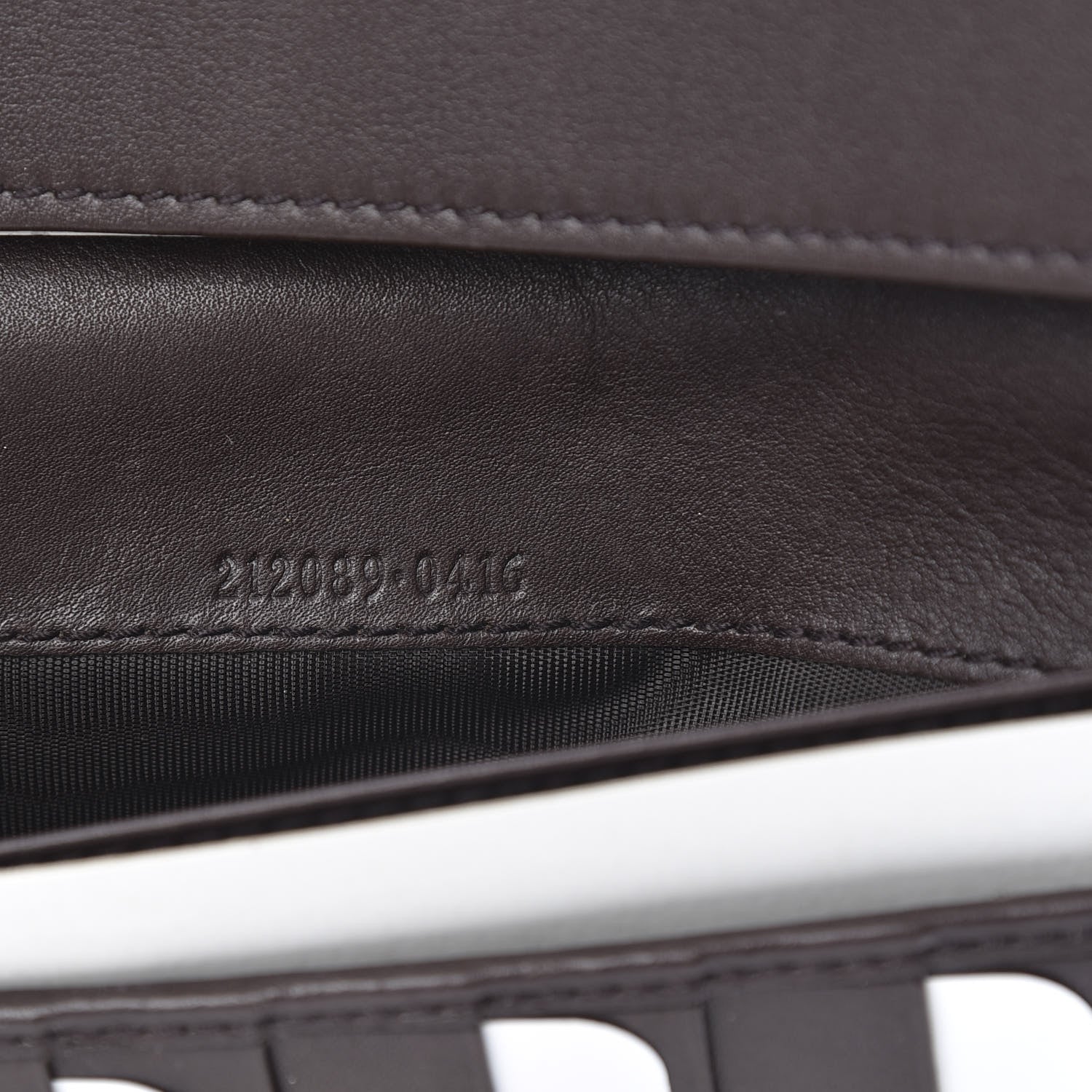 Gucci Guccissima Margaux Calfskin Icon Bar Continental Flap Wallet Chocolate 7 of 10