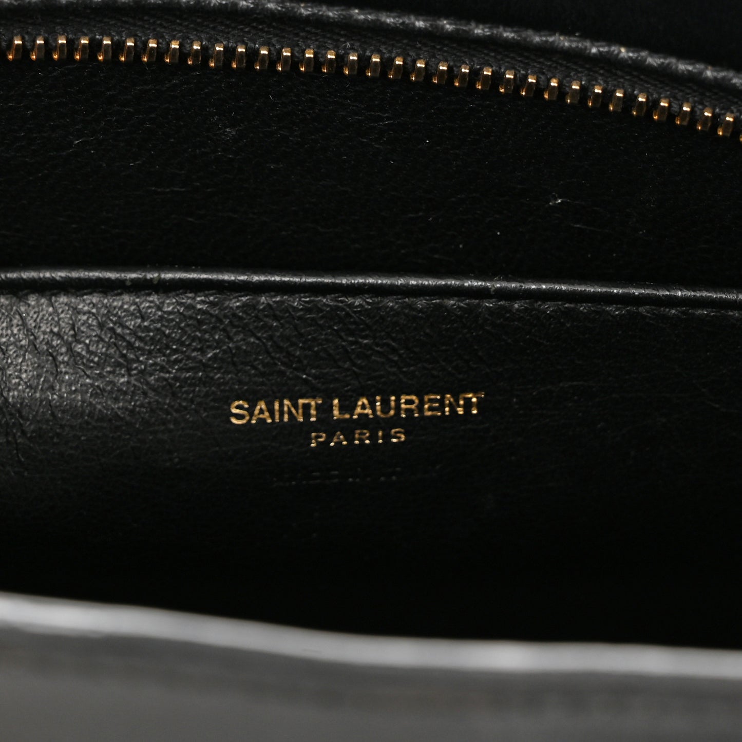 Calfskin Monogram Baby Cabas Black