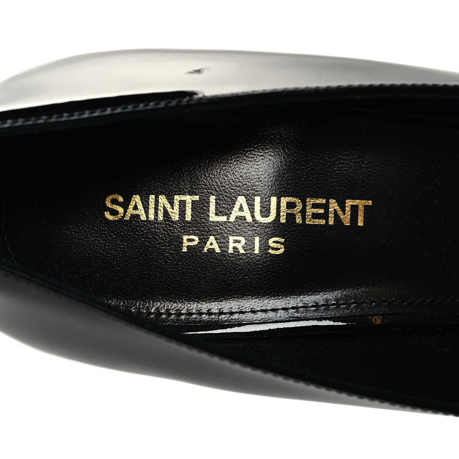 Saint Laurent Patent Opyum 85 Pumps 39 Black 8 of 8