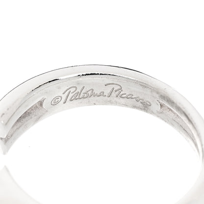 Tiffany Sterling Silver Tenderness Heart Ring 47 4.25 5 of 5