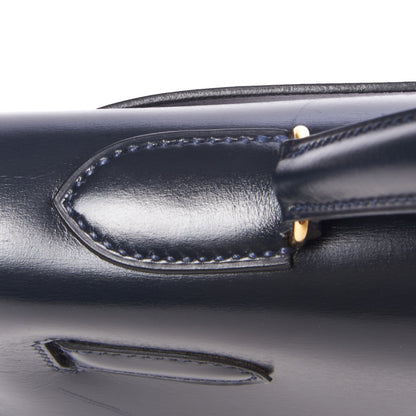 Hermes Box Kelly Sellier 32 Indigo 9 of 33